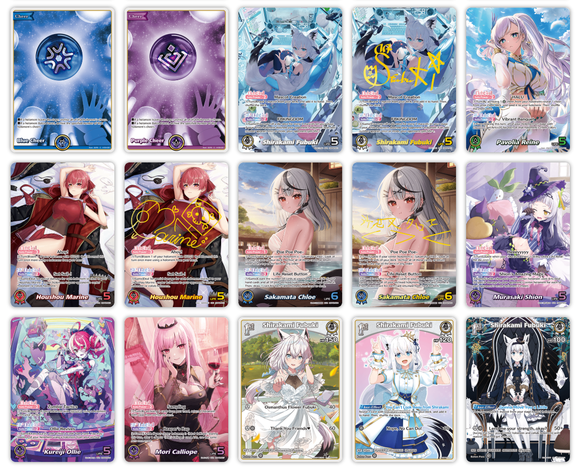 Hololive OCG: Quintet Spectrum Booster Box (English)