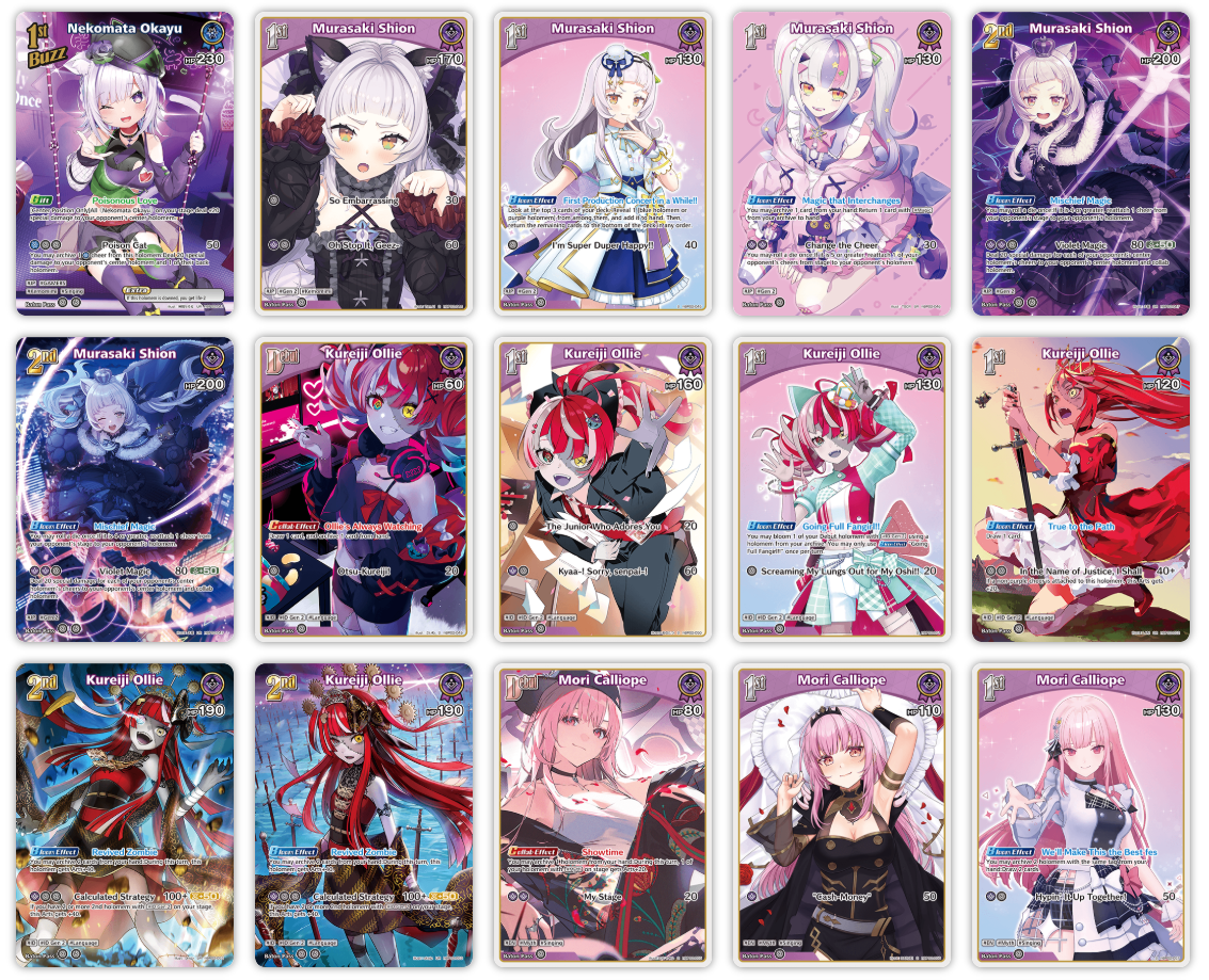 Hololive OCG: Quintet Spectrum Booster Box (English)