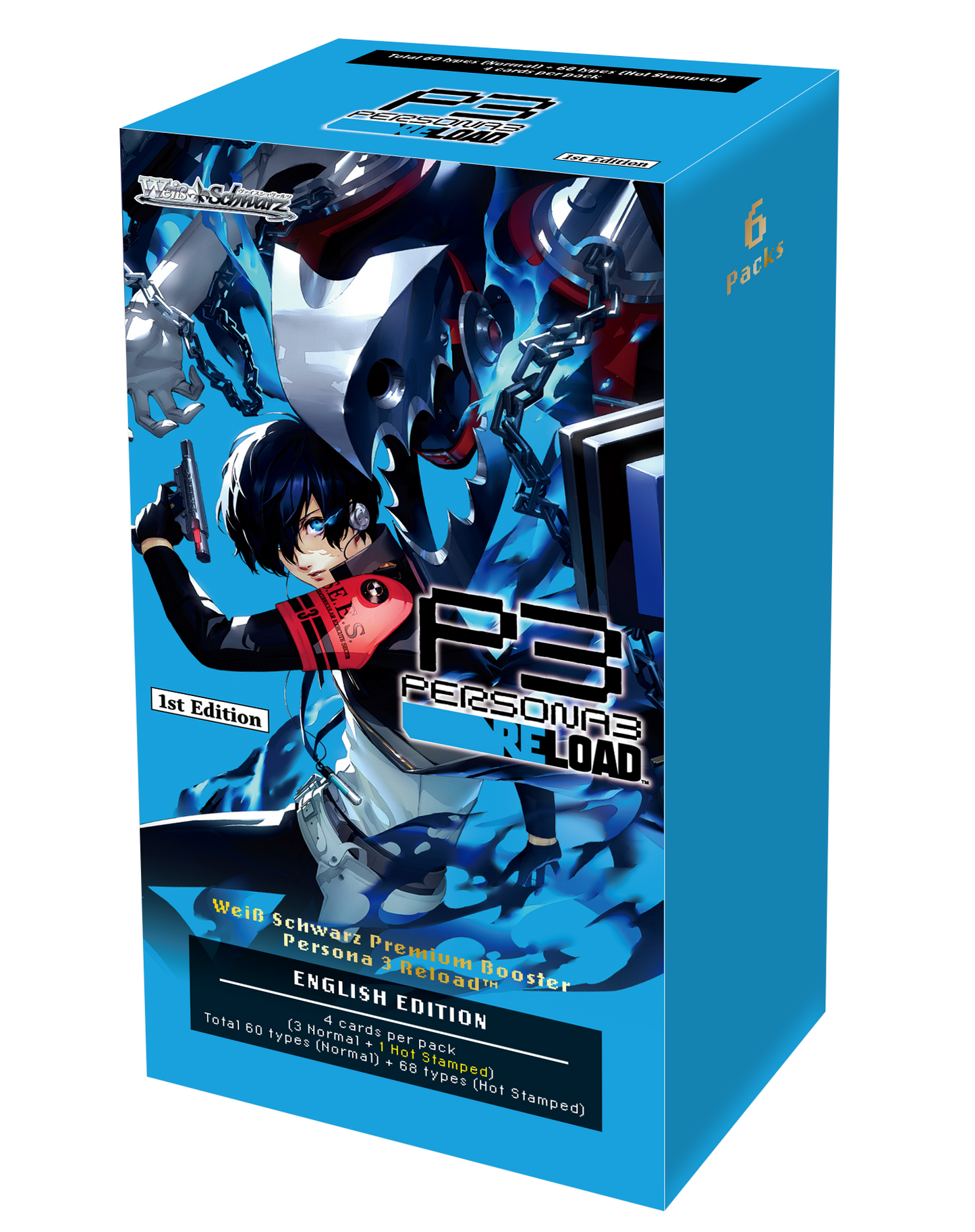 Weiss Schwarz Persona 3 Reload English Premium Booster Box Case(30 boxes)