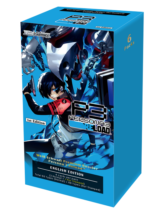 Weiss Schwarz Persona 3 Reload English Premium Booster Box Case(30 boxes)