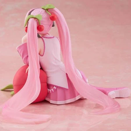 Hatsune Miku - Sakura Miku Desktop Cute Figure (Cherry Cushion Ver.)